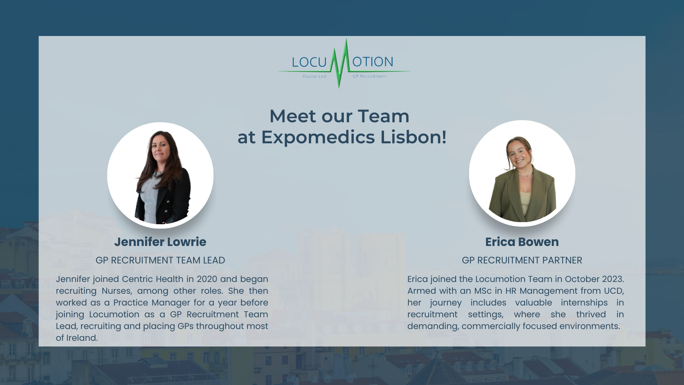 Meet the Locumotion Team at Expomedics Lisbon